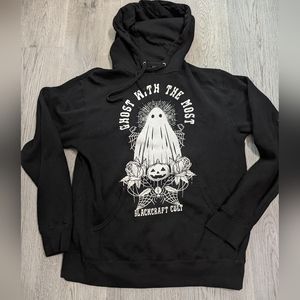 Blackcraft Cult Ghost with the Most Beetlejuice Hoodie Size I (Small) Goth